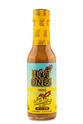 Hot Ones Los Calientes Verde Hot Sauce Made With Natural Ingredients & Fiery Flavors From Green Serrano Peppers, Orange Habanero & Apricot, 5 fl oz Bottles (1-Pack)