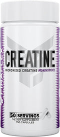 FINAFLEX Pure CREATINE - 150 Capsules - Promotes Muscular Strength, Size & Performance - 100% Pure, Micronized Creatine Monohydrate - 50 Servings
