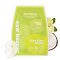 ESW Beauty Coco Lime Mojito Clarifying Korean Face Mask – Azelaic Acid, Centella, Tea Tree & Ceramide for Pores, Oil Control, Congested Skin & Hydration – Skincare Gifts for Women