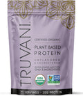 Truvani Pea Protein Powder | Unflavored | 20g Organic Vegan Plant Based Protein | 20 Servings | Keto | Gluten & Dairy Free | Low Carb | No Added Sugar