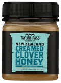 Taylor Pass Honey Co Creamed Clover Honey | Raw Creamed New Zealand Honey | Naturally Sweet & Velvety | Non-GMO, Halal, B Corp Certified | BPA-Free Jar