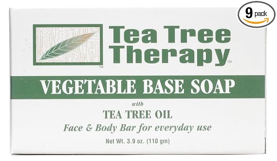 Tea Tree Therapy Vegetable Base Soap with Tea Tree Oil - 3.9 oz